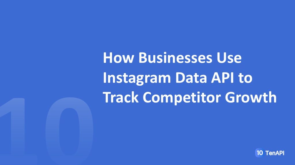 How Businesses Use Instagram Data API to Track Competitor Growth